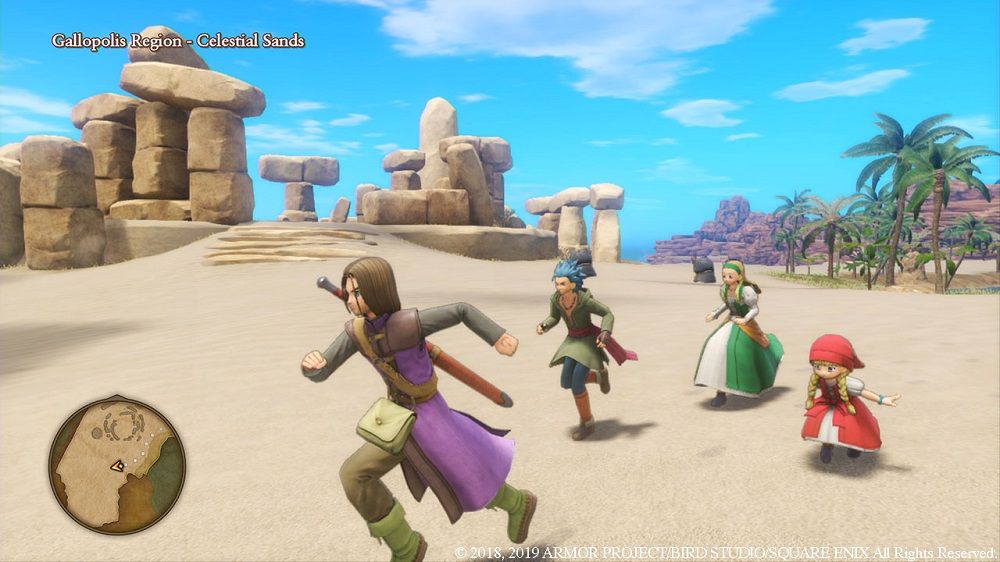 Dragon Quest XI gameplay
