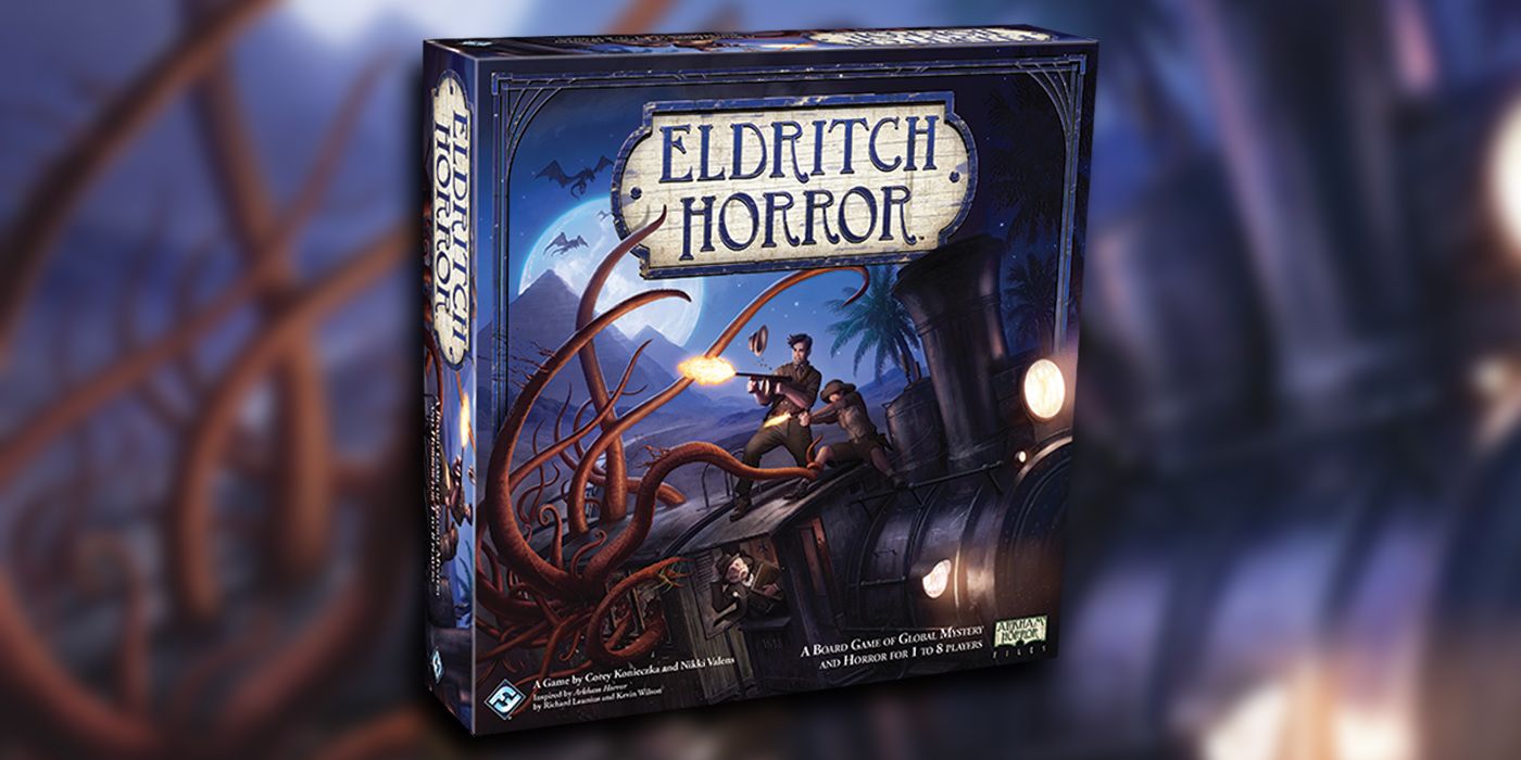 Eldritch Horror Box PNG Overlaid On Image Of Cover Art