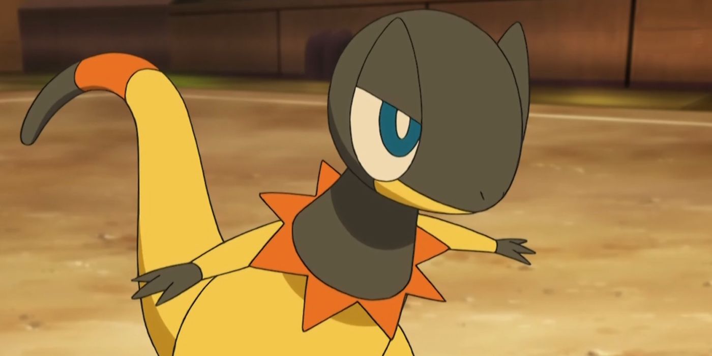 Electric Pokemon Heliolisk