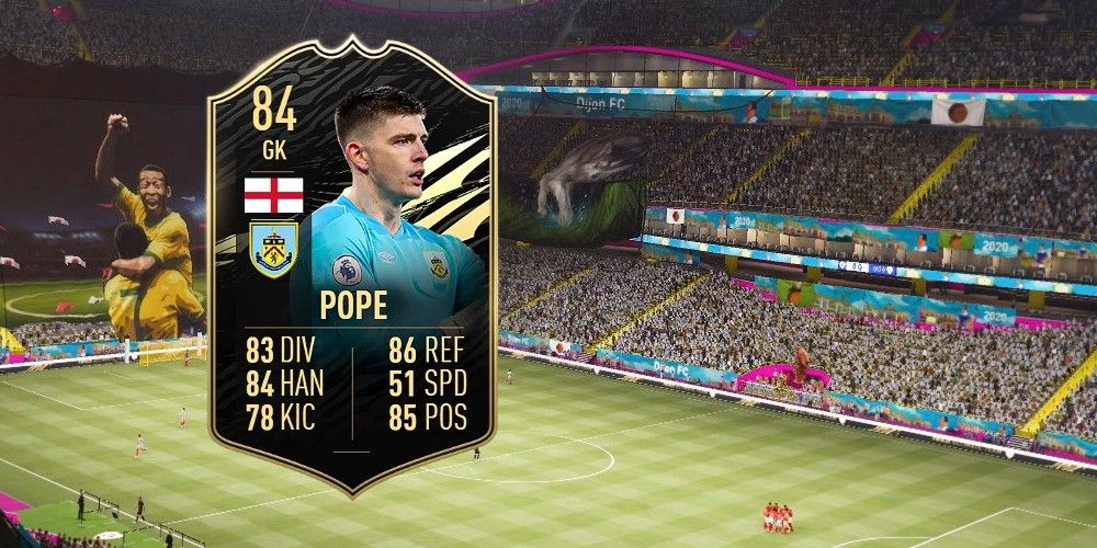FIFA 21 Nick Pope Card