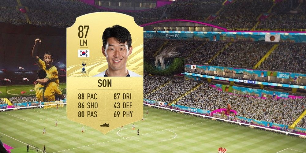 FIFA 21 Son Card