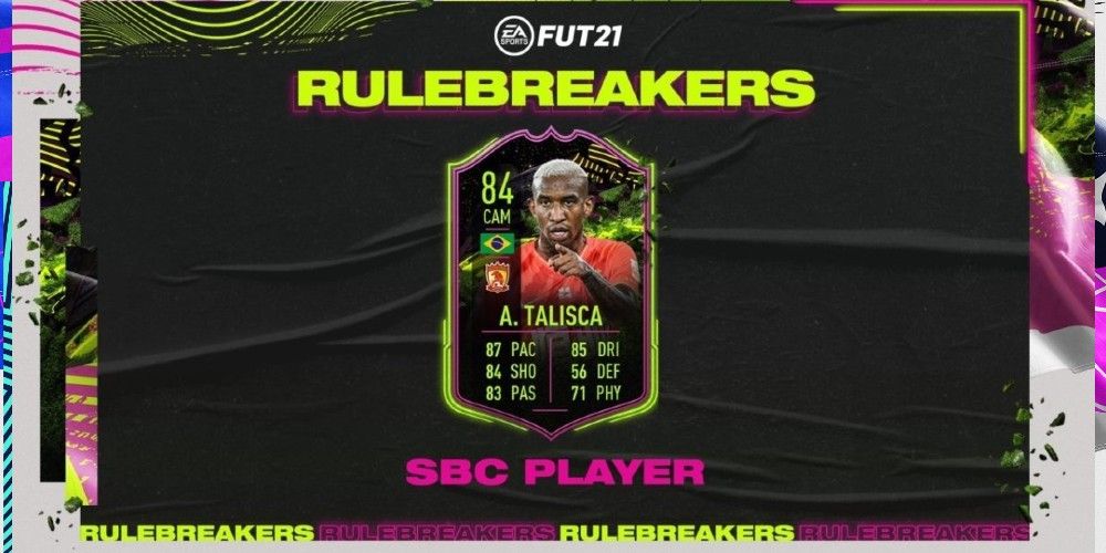 FIFA 21 Rulebreaker Talisca