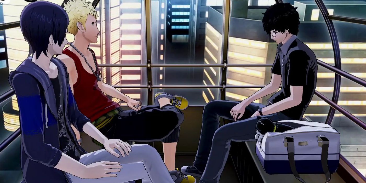 Ferris Wheel scene in Persona 5 Strikers