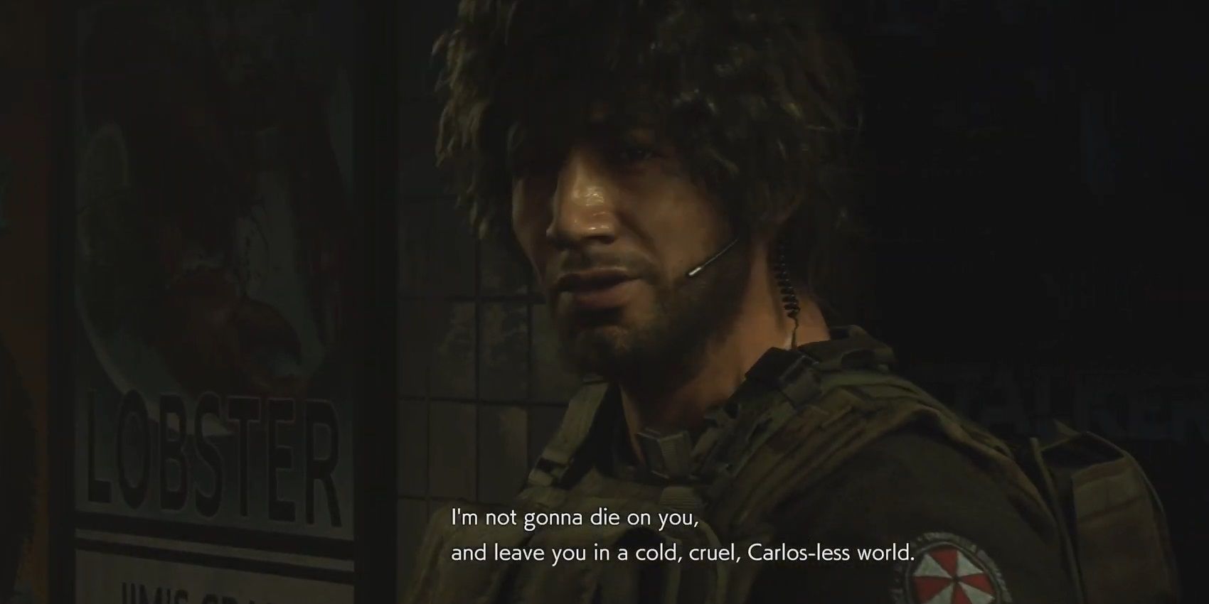 Resident Evil 3 Remake: Carlos flirts with Jill Valentine