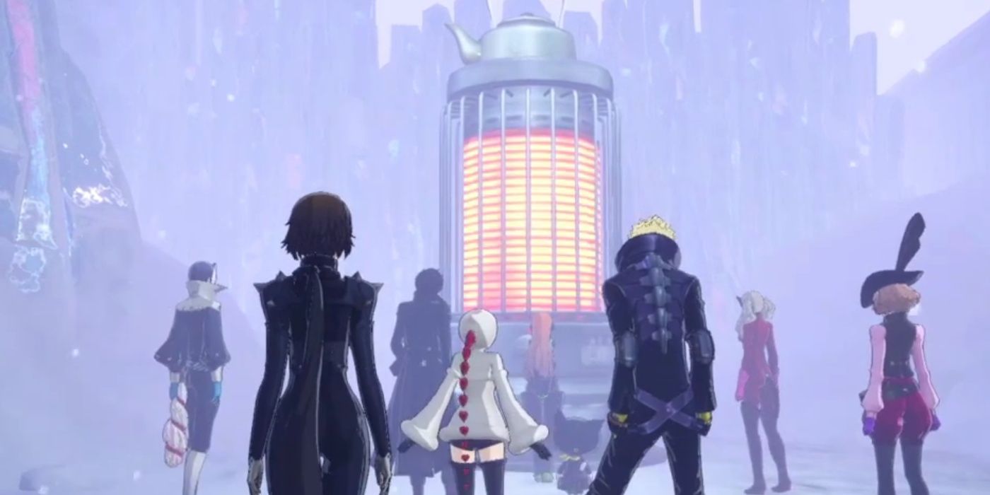 Grandma scene in Persona 5 Strikers