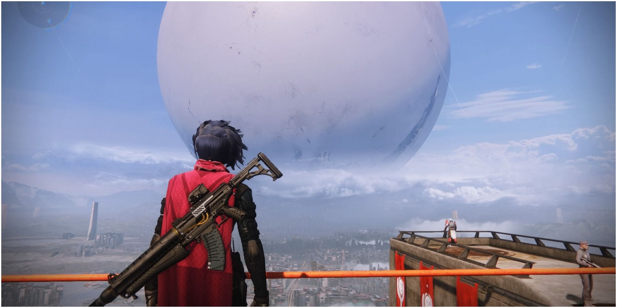 Guardian At The Tower Watching the Traveler