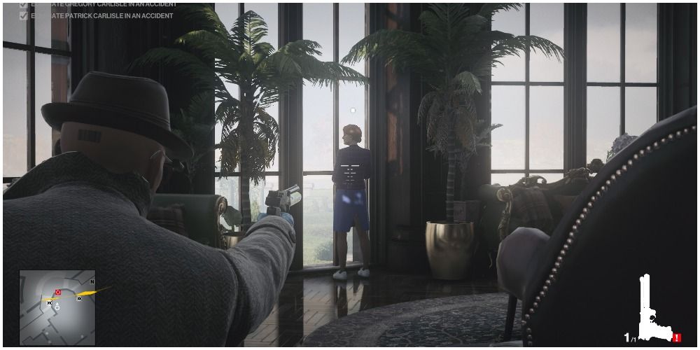 Hitman 3 Baskerville Barney Level One Poisoning Emma Carlisle