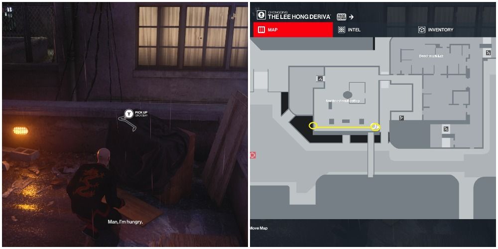 Hitman 3 Lee Hong Derivation Level One From The Top Of The Pipe To The Crowbar