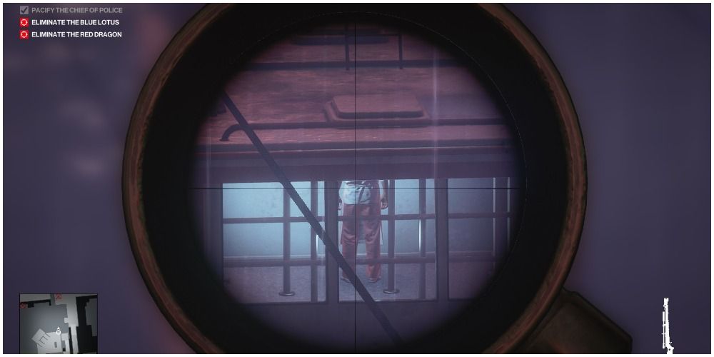 Hitman 3 Lee Hong Derivation Level One Sniping The Target In The Gondola