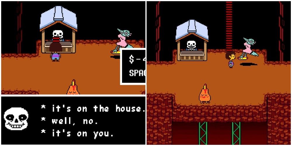 Hotdogs Sans Undertale RPG Video Game