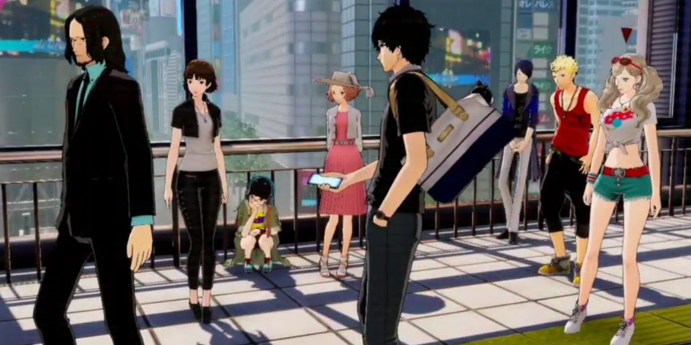 I AM Morgana scene in Persona 5 Strikers