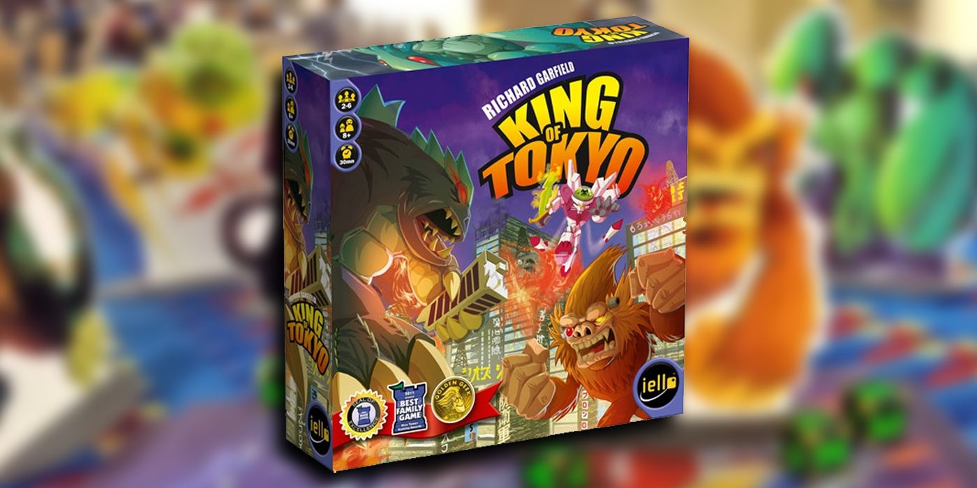 King Of Tokyo PNG Overlaid On Image Of Cover Art
