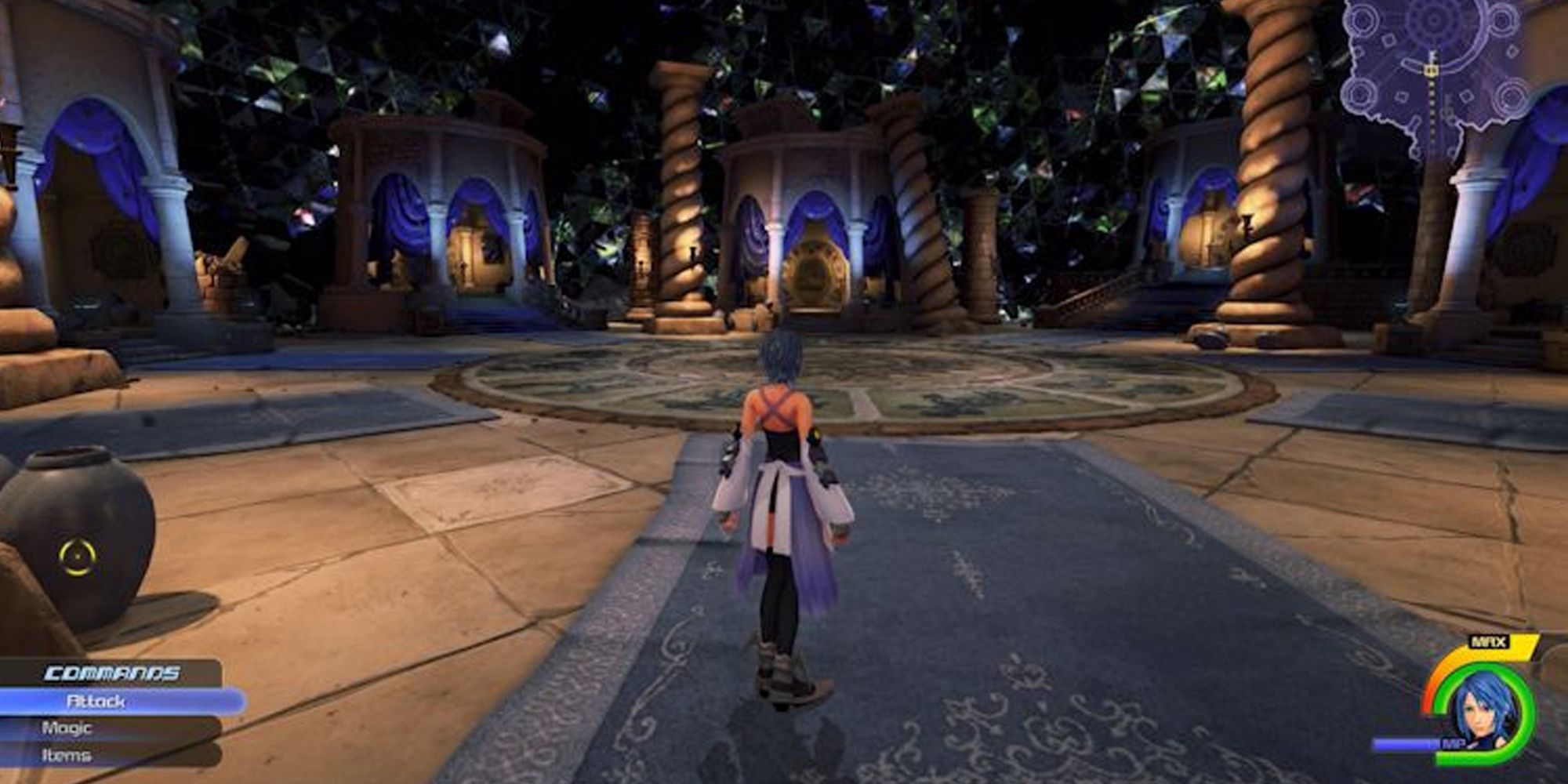 Kingdom Hearts 0.2 Aqua Gameplay