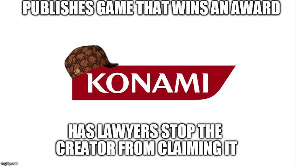 Konami lawyer meme