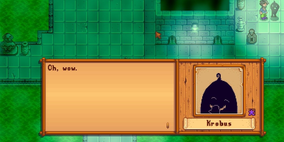 Gifting to Krobus