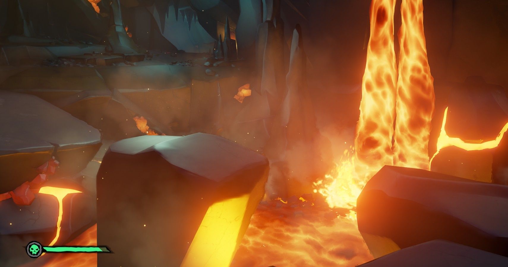 Lava Paths in Sea of Thieves