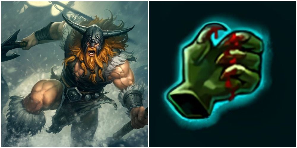 Olaf and Madred's Bloodrazor from League Of Legends