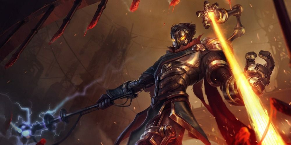Official art of Viktor from League Of Legends
