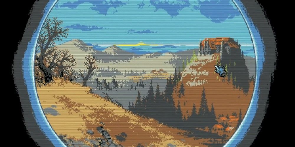 Loop Hero Landscape Scene
