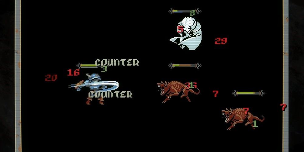 Loop Hero Battle Screen