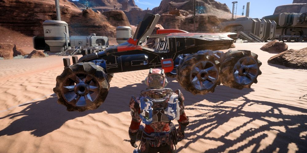 Mass Effect The Pathfinder Looking At The Nomad