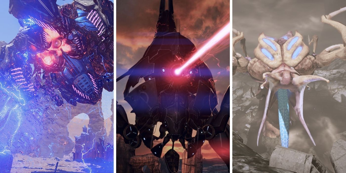 mass effect boss fights