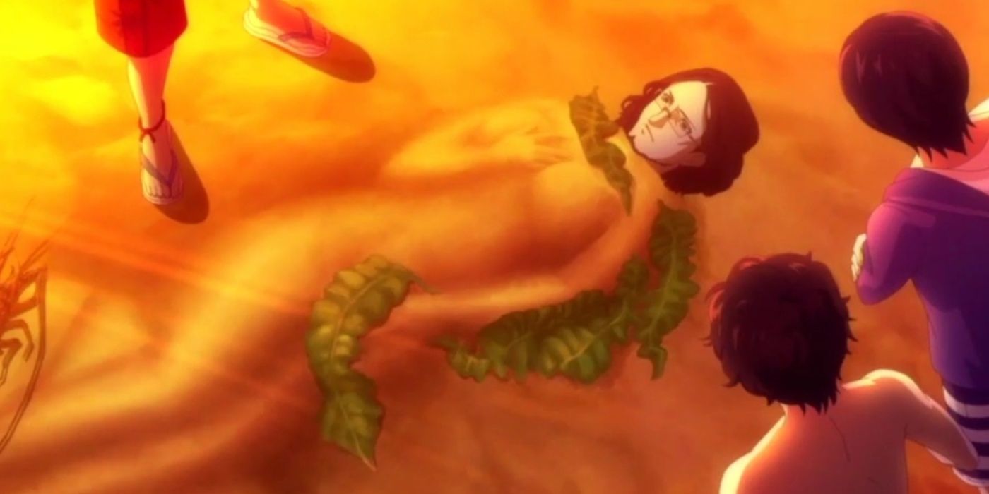 Sand Mermaid scene in Persona 5 Strikers