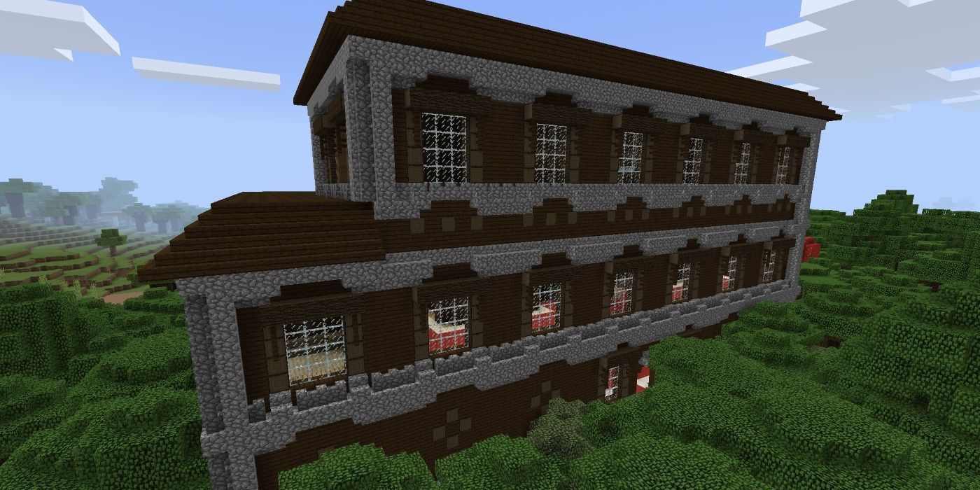 Minecraft woodland mansion
