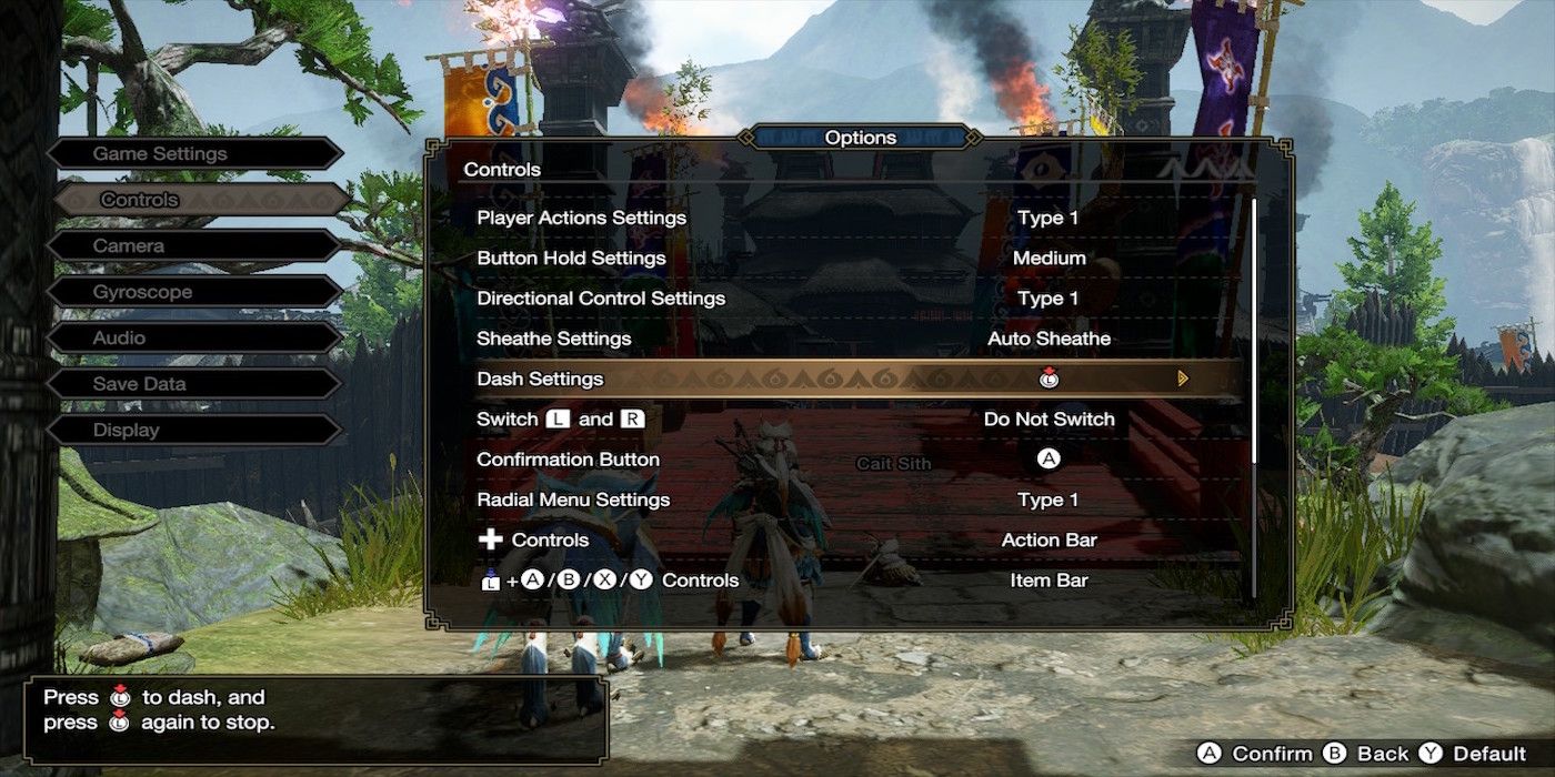 Monster Hunter Rise gameplay screenshot