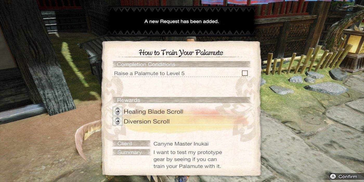 Monster Hunter Rise gameplay screenshot