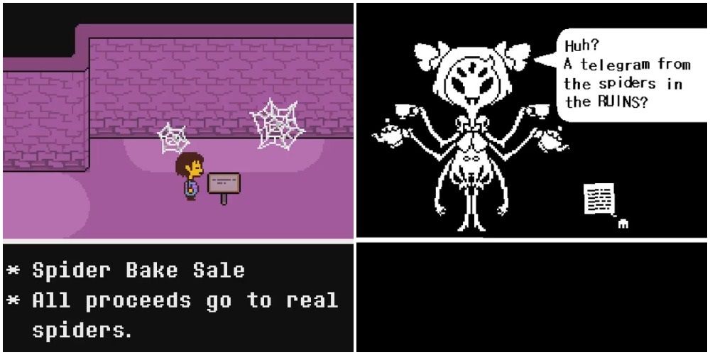 Muffet Frisk Undertale RPG Video Game
