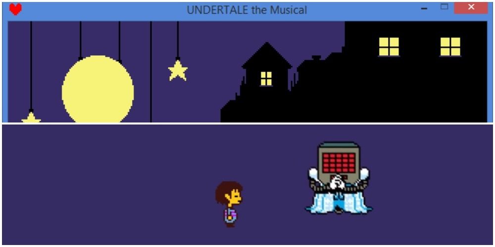 Mettaton Frisk Undertale Musical RPG Video Game