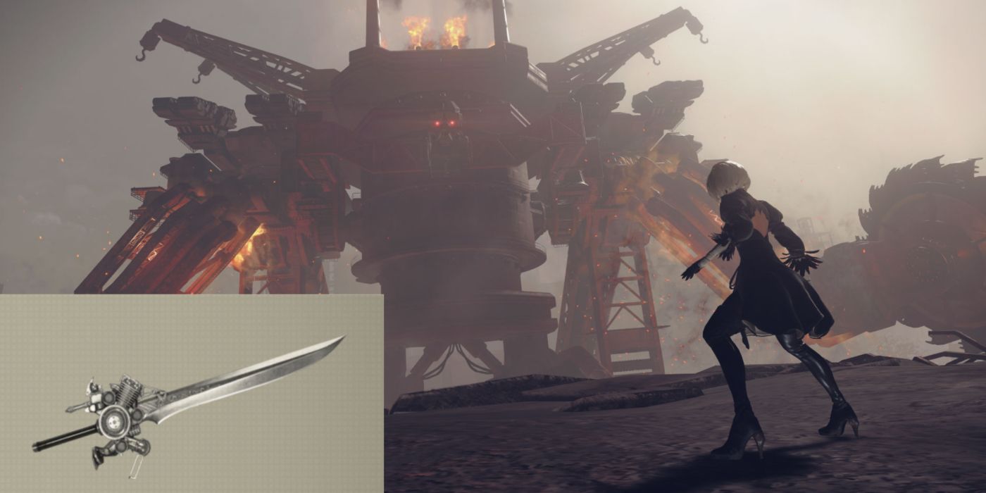 Nier Automata Engine Blade : 2B Boss fight