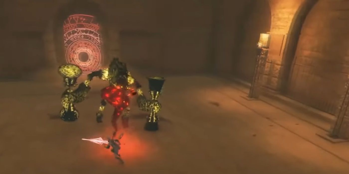 Nier Replicant: Nier Fights a shade