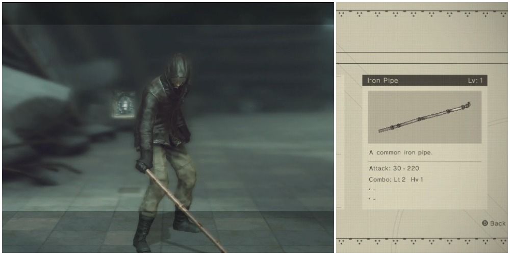 Nier Prologue Iron Pipe