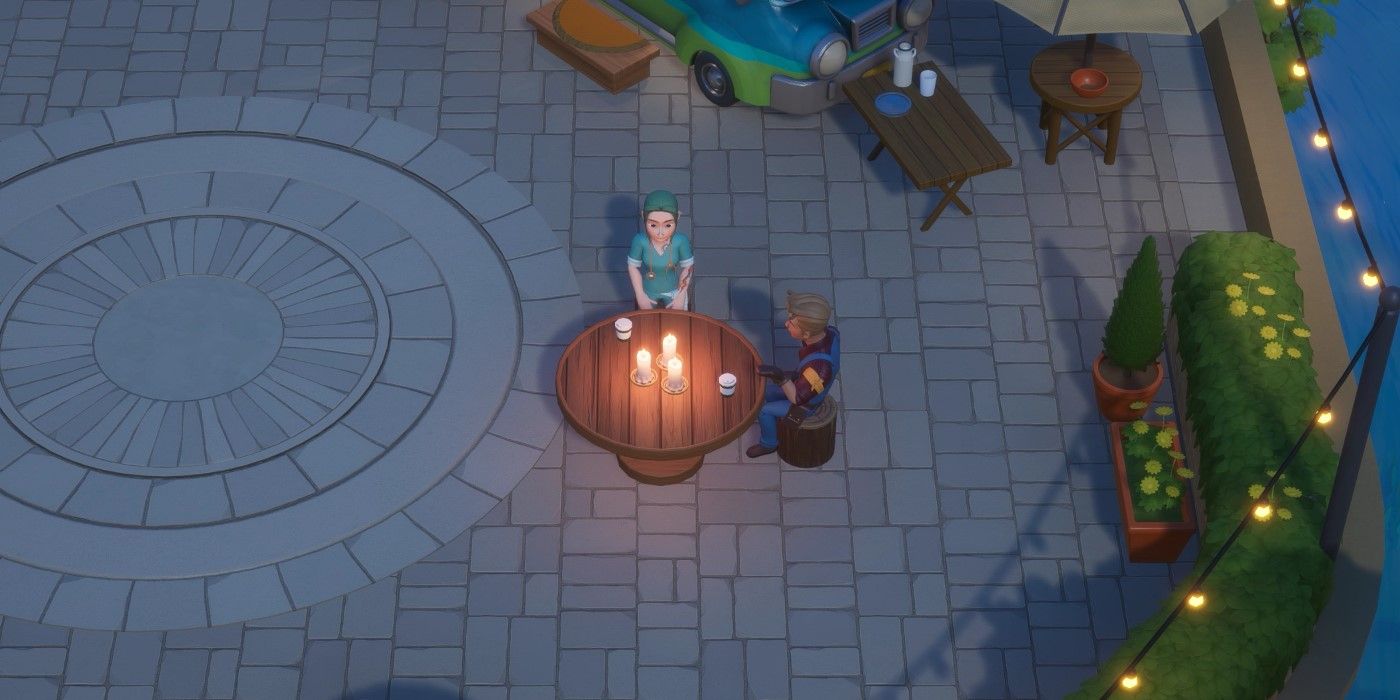 Night Date on Coral Island