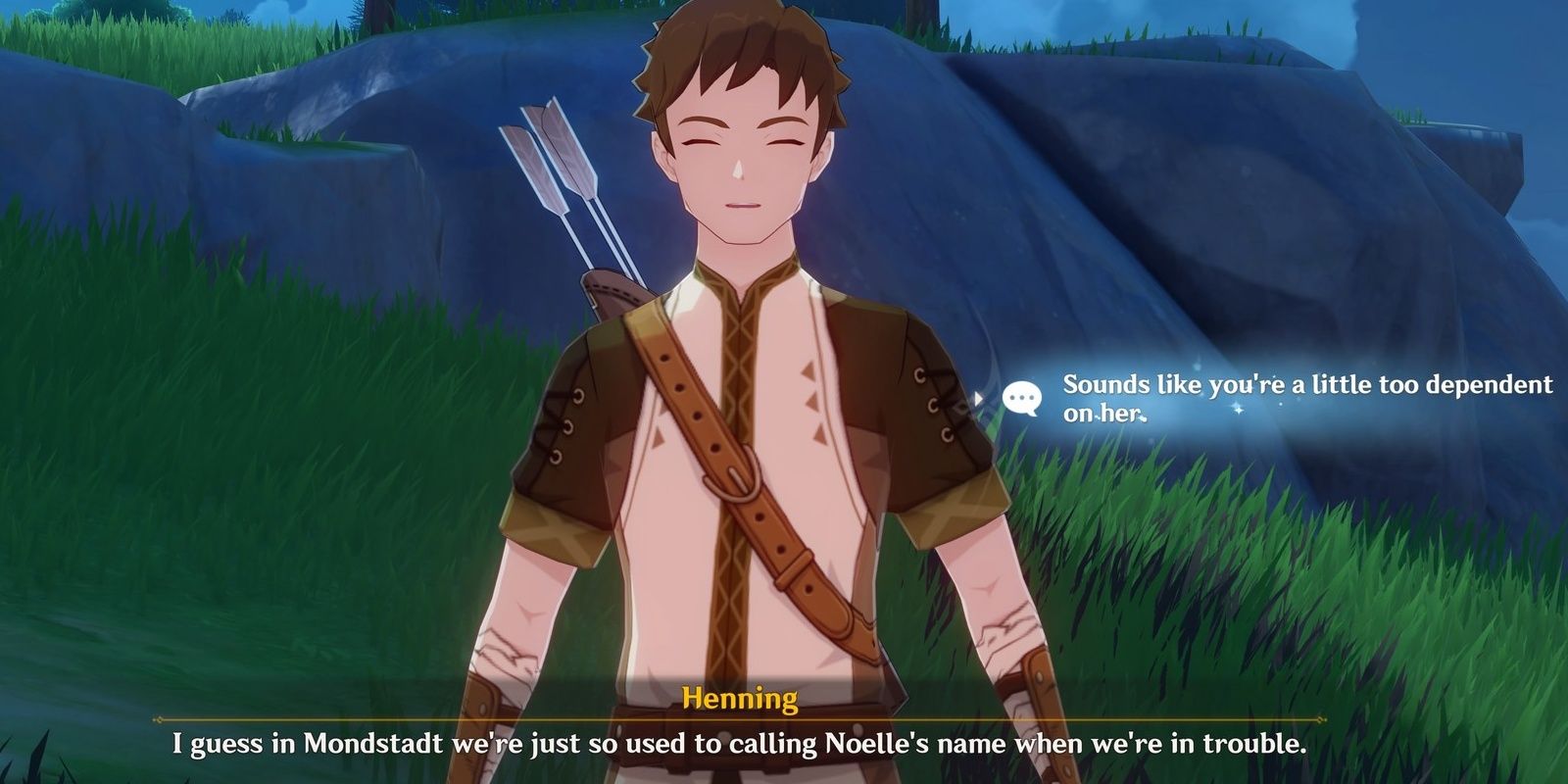 Noelle Saves a Hunter
