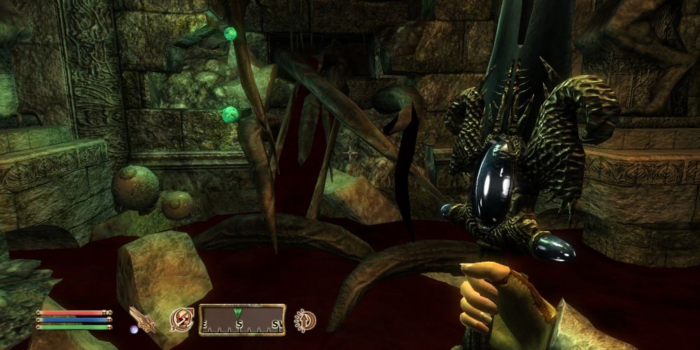 Oblivion Bloody Cave Harvesting Material