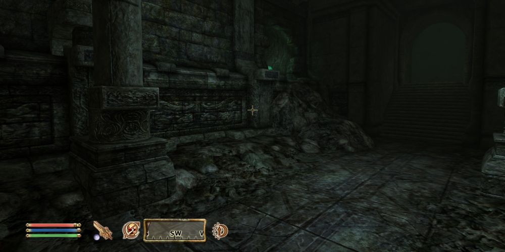 Oblivion Abandoned Building Cave