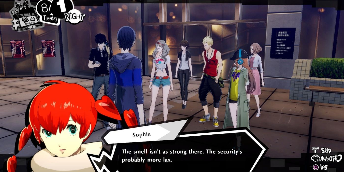 Persona 5 Strikers Sophia Makes No Sense