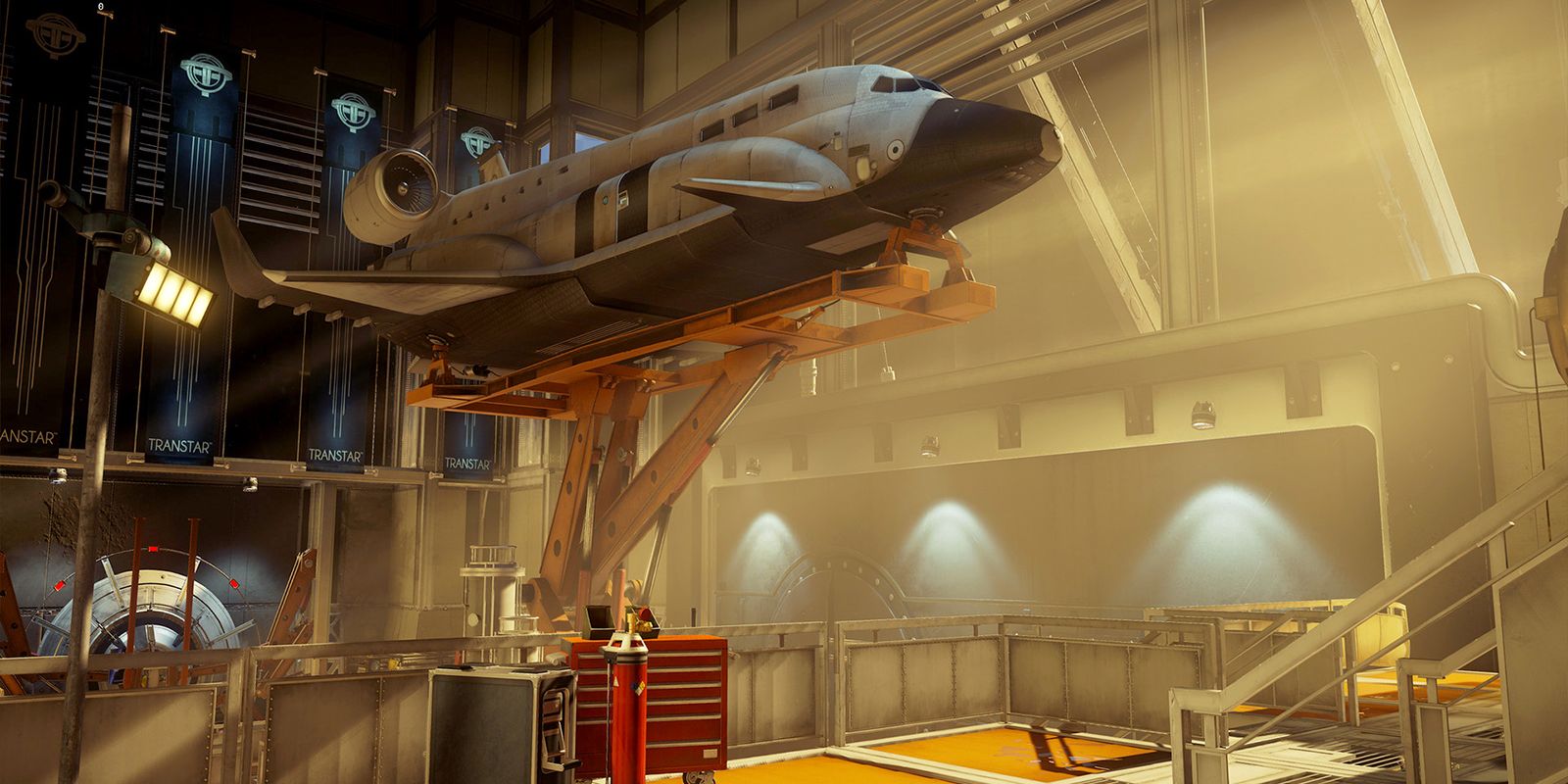 Prey VIP Shuttle In Shuttle Bay