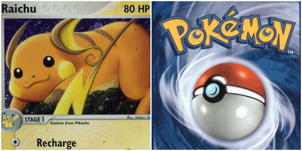 Raichu Fire Red Leaf Green Pokémon TCG