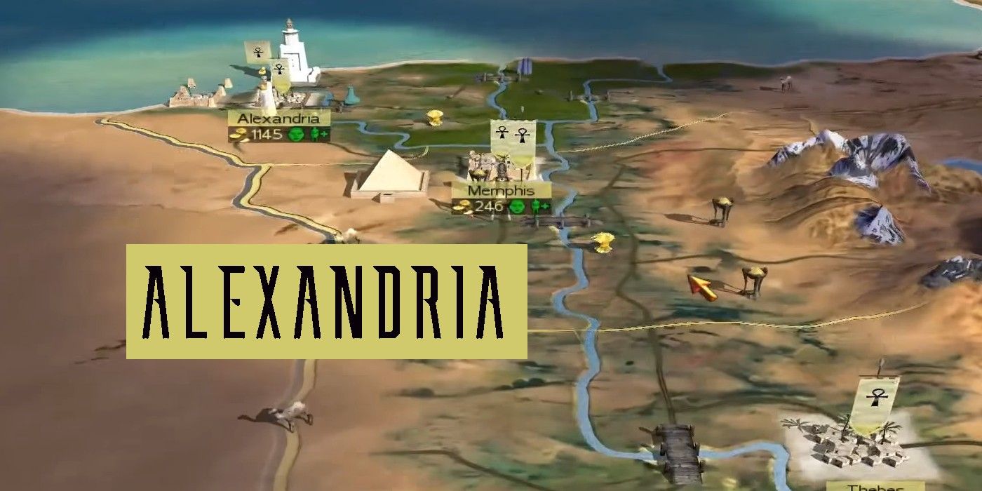 rome total war alexandria map