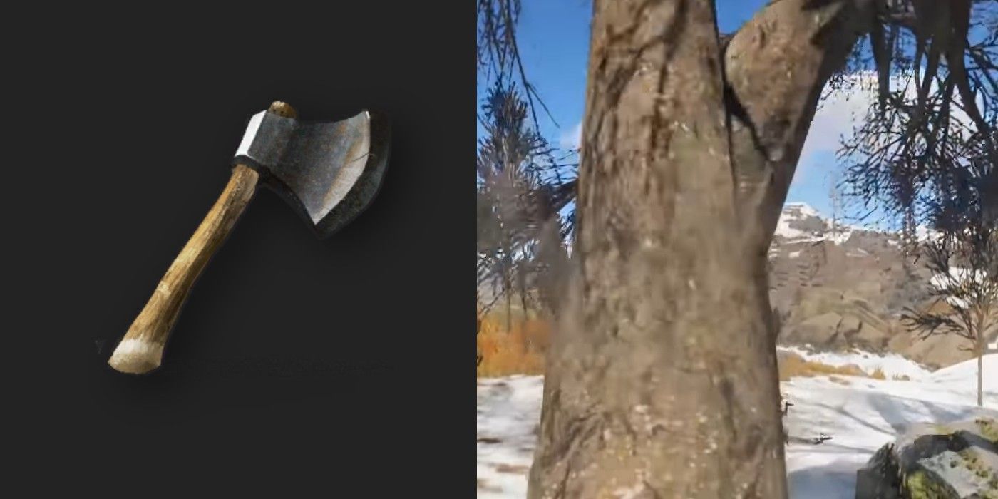 rust hatchet tree