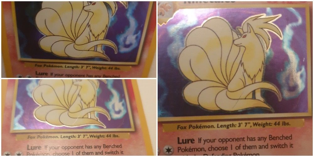 Ninetales Scratched Pokémon TCG Card