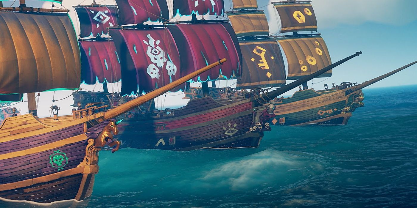 Sea of Thieves ships