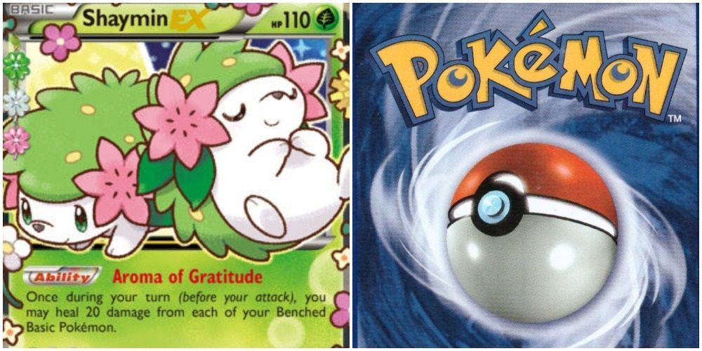 Shaymin EX Promo Pokémon TCG