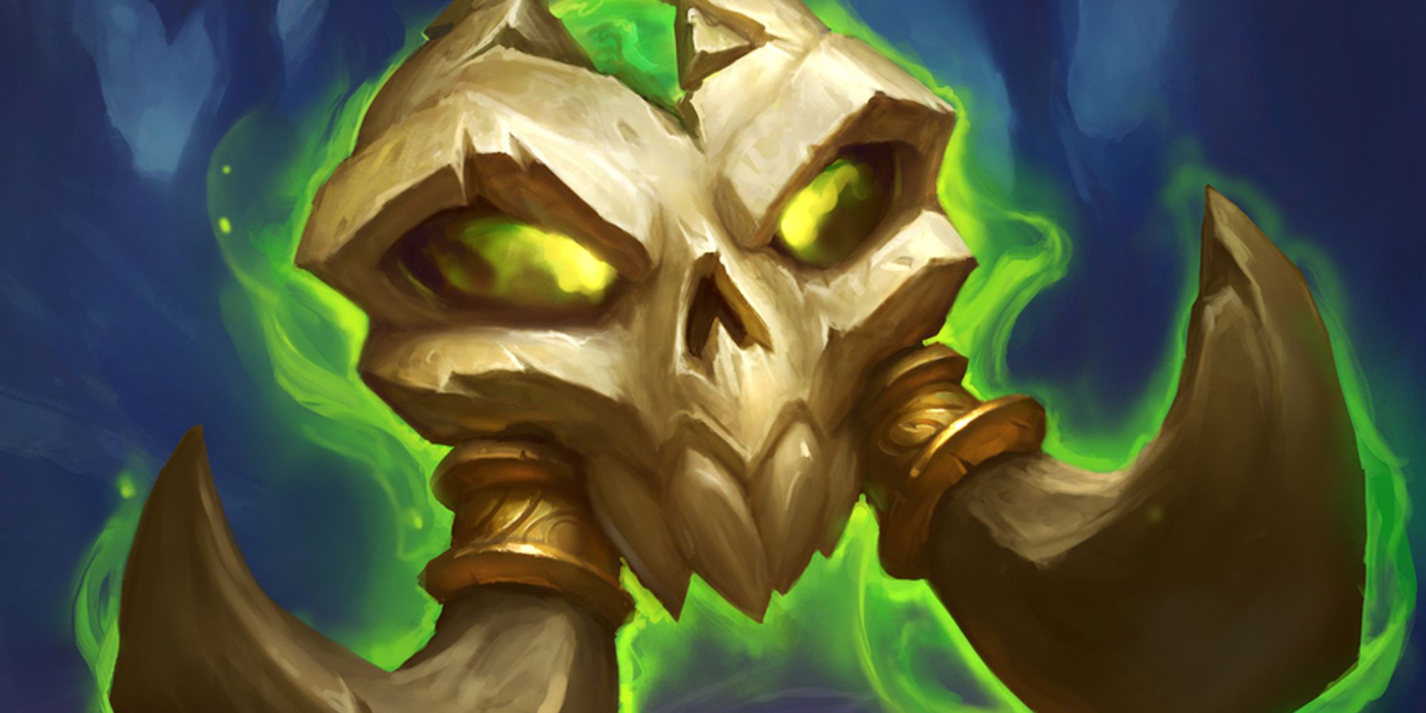 Skull of Manari Hearthstone Card Artwork