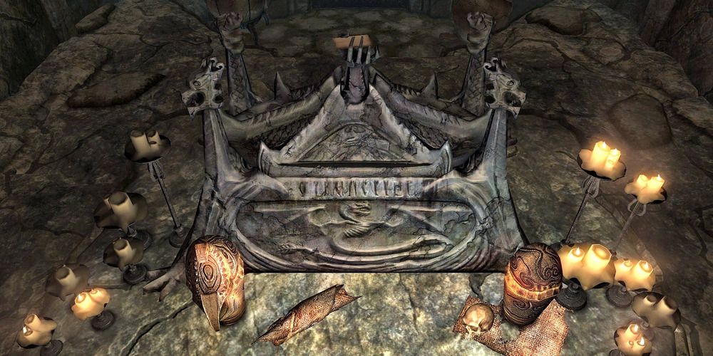 The Horn of Jurgen Windcaller altar in Skyrim