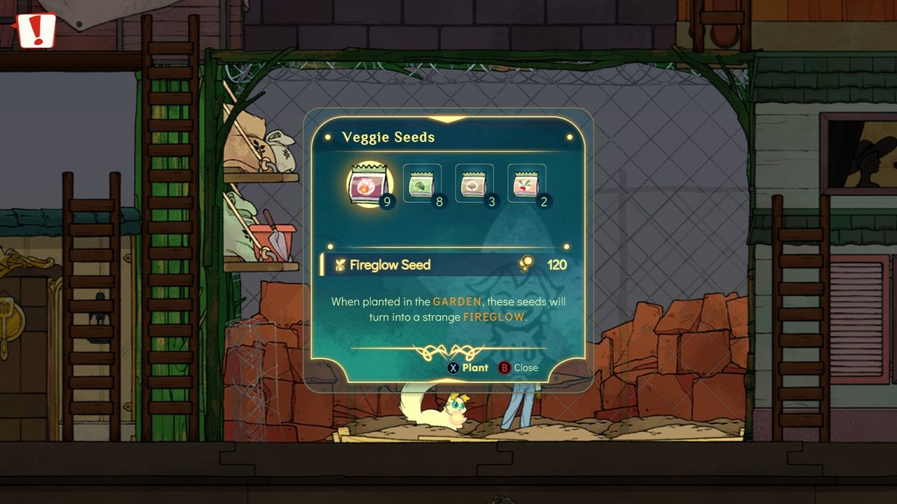 Spiritfarer planting fireglow seeds